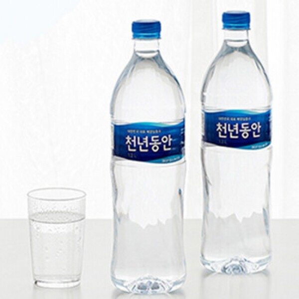 마켓Q,천년동안 1.2L 9병입 X 2팩, 1 SET(18병),,천년동안,천년동안물,강원심층수,해양심층수, 천연미네랄 워터,물,생수,미네랄워터,식품 > 생수/커피/음료/유제품