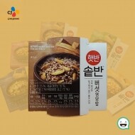 CJ 햇반 솥반 버섯영양밥 200g 즉석 영양밥 간편식 7종 골라담기