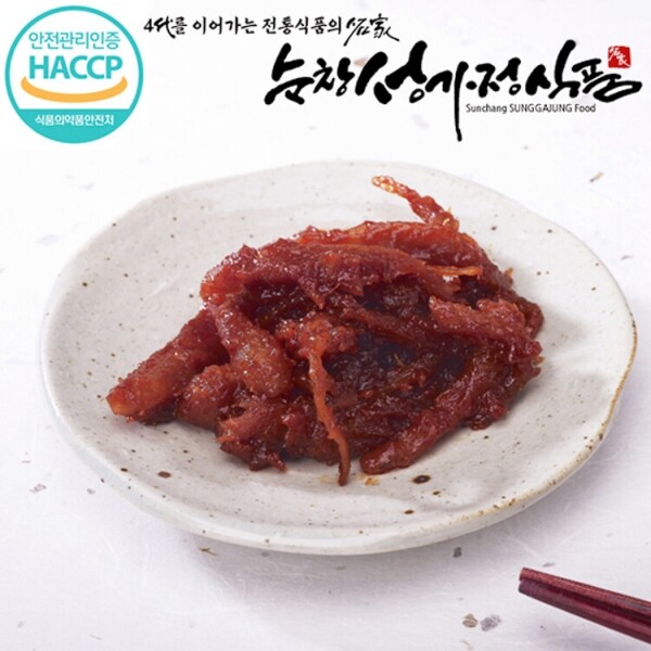 마켓Q,[담가, 순창성가정식품] 더덕장아찌 500g (우리농산물, 산지직송),,담가,27320,순창더덕,성가정더덕,고추장더덕,더덕고추장,순창고추장,식품 > 반찬/젓갈