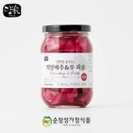 [담가, 순창성가정식품] 적양배추무피클 300g (우리농산물, 산지직송)
