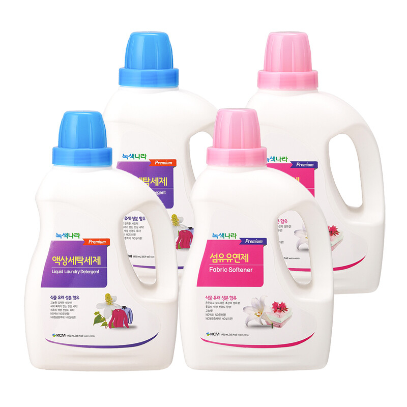 마켓Q,[녹색나라]액상세탁세제1950ml*2개+섬유유연제2개세트(일반드럼겸용),중성세제,이너웨어,콜프웨어,기능성의류,이불,의류,운동화등 세정가능,탈취기능,맨손세제,고농축,,39313,중성세제,무색소.오렌지향.고농축,액체세제,순한세제,자연친화적세제,친환경세제,천연세제,맨손세제,아기옷세제,액상세제,울세제,,생활/건강 > 세탁용품