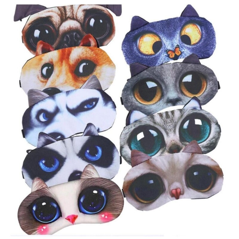 마켓Q,안대 동물 안대 고양이 수면 마스크 아이 마스크 커버,,,32949,밀리언즈샵,생활/건강 > 생활잡화
