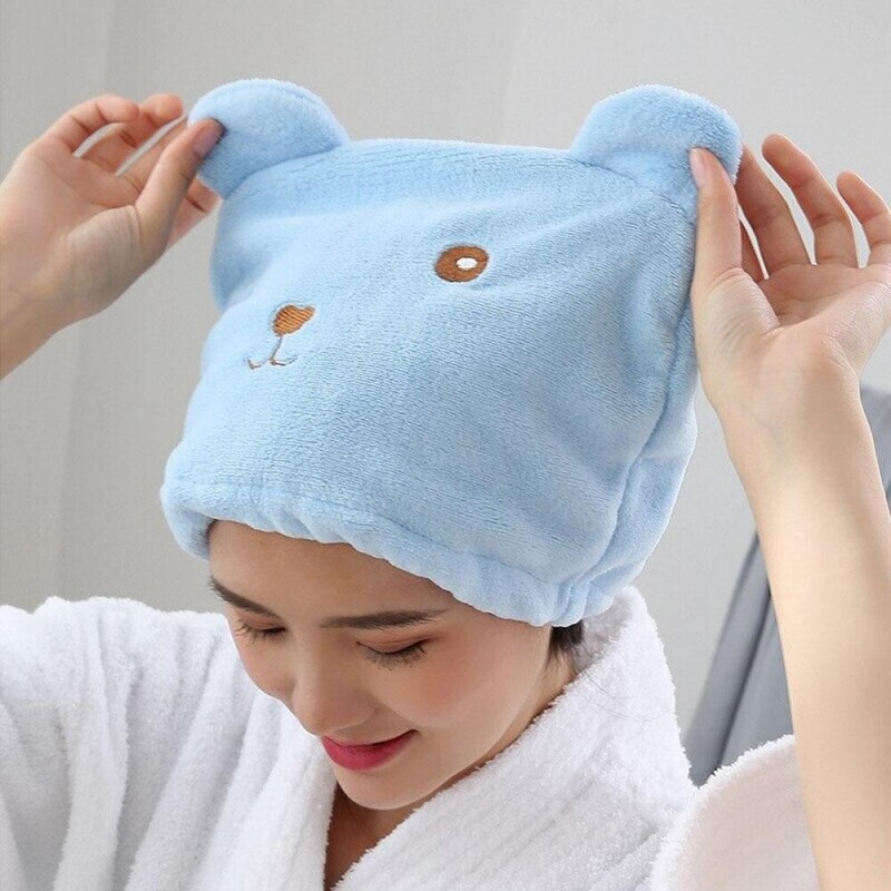 마켓Q,타월캡 만화 모자 입욕 건조 수건 머리 랩 목욕 샤워,,,33704,타월캡,만화,모자,입욕,건조,수건,머리,랩,목욕,샤워,생활/건강 > 생활잡화