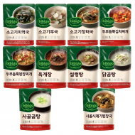 비비고 국 탕 찌개 10종