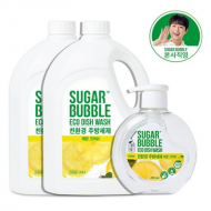 슈가버블 친환경 주방세제 레몬크러쉬 470ml + 2.5Lx2개