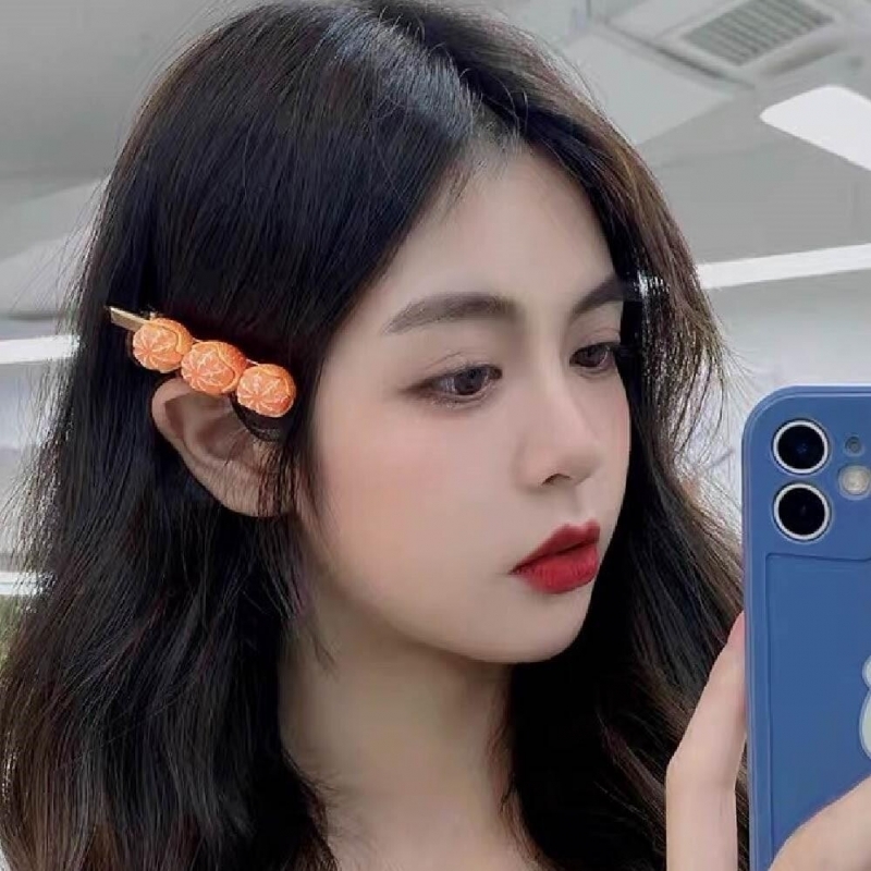 마켓Q,감귤 머리장식 헤어핀 과일 집게핀 앞머리핀 고정,과일 헤어핀 머리장식 앞머리핀 고정 집게핀 감귤,,40493,리본바나나핀,똑딱핀,망핀,헤어핀부자재,뽕핀,앞머리핀,빗핀,진주집게핀,하트머리핀,잘늘어나는머리끈,생활/건강 > 생활잡화