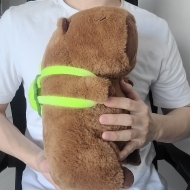 털인형 카피바라 거북이가방 쥐인형 동물봉제 35cm